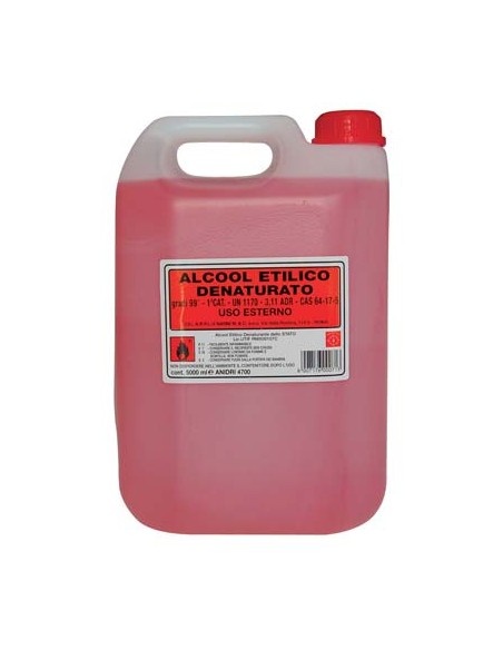 ALCOOL ETILICO DENATURATO 99,9° LT 5