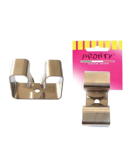 GANCIO PORTASCOPE PRONTY INOX 1 POSTO