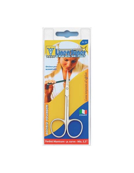 FORBICE MANICURE SUPER DE LUCA ACCIAIO CM 9-3,5"