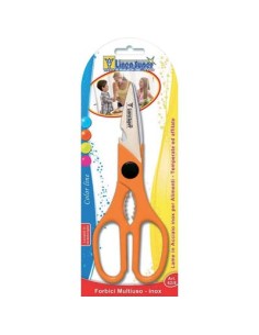 FORBICE CUCINA MULTIUSO SUPER DE LUCA ACCIAIO/PLT CM 22-8,5"