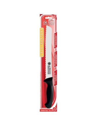 COLTELLO PANE PROFESSIONAL DE LUCA MANICO PLT/INOX CM 24