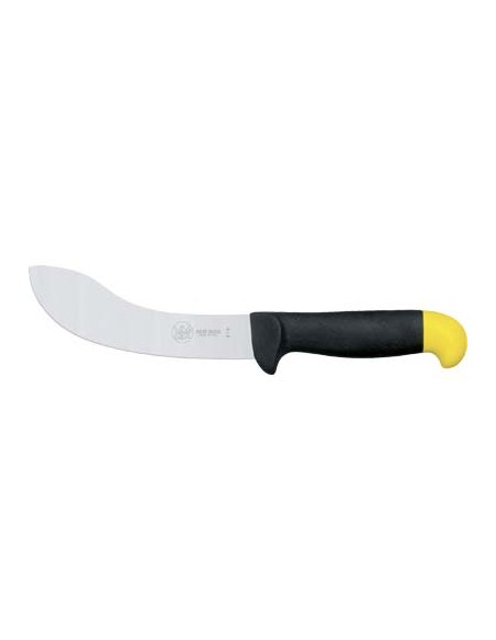 COLTELLO MACELLAIO SCUOIARE 819 DUE BUOI MANICO PLT/INOX CM 18