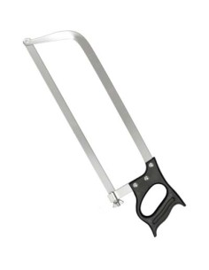 SEGHETTO MACELLAIO LAMA INOX X OSSA CM 45
