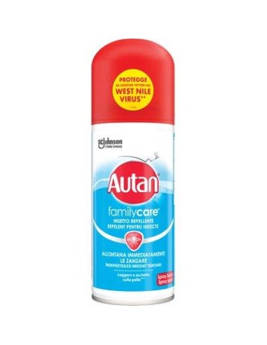 REPELLENTE INSETTI FAMILY CARE SECCO AUTANSPRAY ML 100