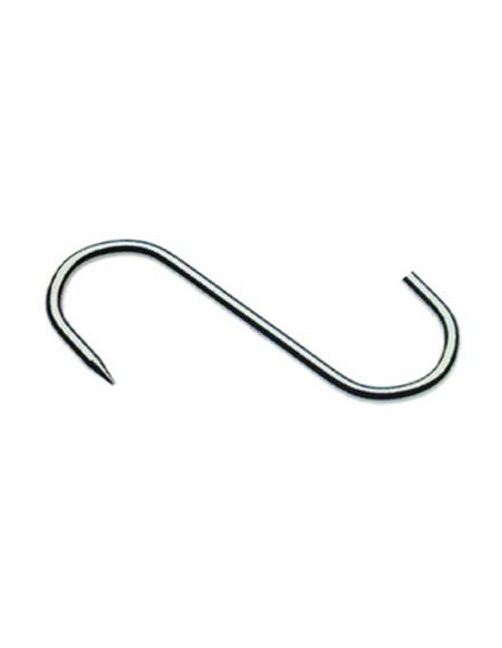 GANCIO MACELLAIO 1 PUNTA INOX MM  60X3
