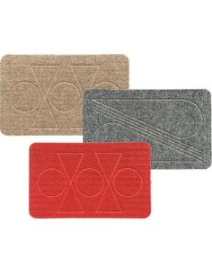 ZERBINO DERBY POLIESTERE + VINILE CM 40X70