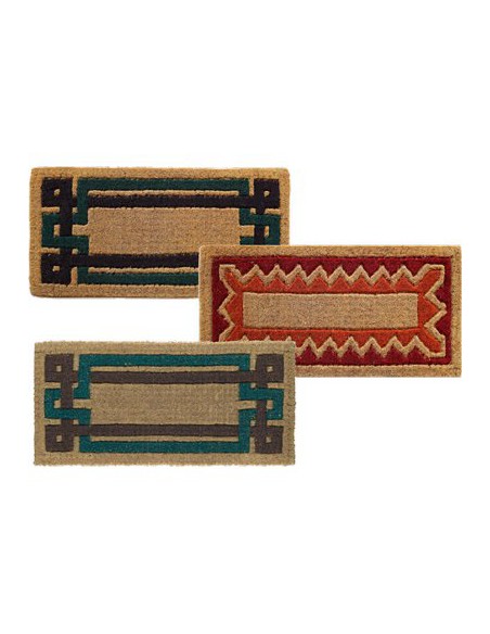 ZERBINO IMPERIALE COLORI ASSORTITI COCCO + PVC CM 40X80