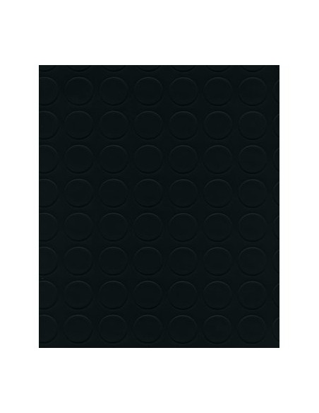 COPRI PAVIMENTO PVC BOLLETTATO EFFE NERO MM 1,0 H.CM 100 MT 25