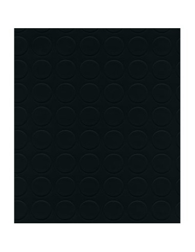 COPRI PAVIMENTO PVC BOLLETTATO EFFE NERO MM 1,0 H.CM 200 MT 25