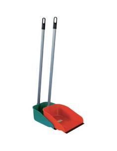ALZA IMMONDIZIA + MANICO PLASTICA CM 23 H.CM 62