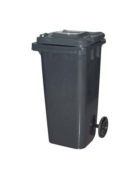 BIDONE IMMONDIZIA GREEN 120 + RUOTE ICS GRIGIO LT 120 CM 55X50 H.CM 94