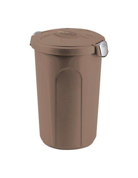 BIDONE IMMONDIZIA TOM STEFANPLAST TORTORA LT 46 CM 45X40 H.CM 61