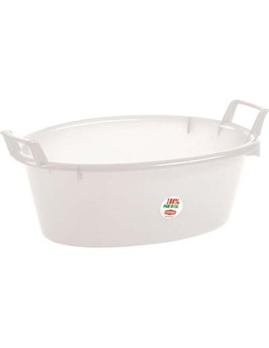 BACINELLA OVALE STEFANPLAST PE LT 23 CM 55 H.CM 20
