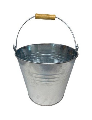 SECCHIO ZINCATO GALVANIZZATO DOMUS LT 10 CM 28X19 H.CM 24