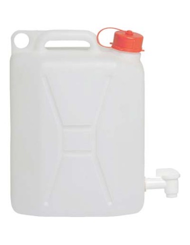 TANICA + RUBINETTO ICS HDPE ALIMENTARE 3/4"F LT 20