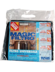 FILTRO X CAPPA ASPIRANTE ODORI MAGIC NERO CM 47X57