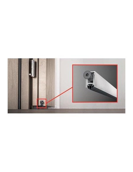 PARAFREDDO SOTTOPORTA A GHIGLIOTTINA REGOLABILE ALLUMINIO MM 13X28 CM  33
