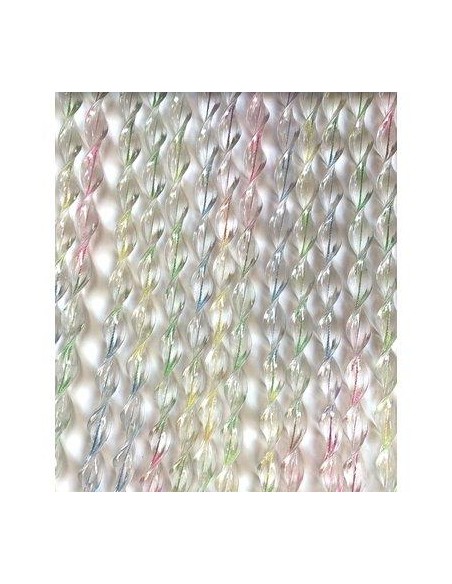 TENDINA PRONTA VIENNA 92 FILI PVC RITORTO 4 COLORI CM 120 H.CM 240