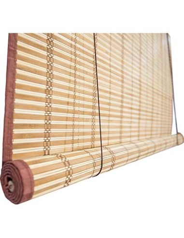TAPPARELLA MIDOLLINO NATURALE BORDATA + CARRUCOLE CM 120 H.CM 250