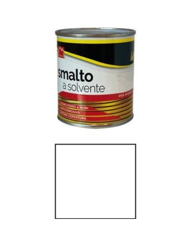 SMALTO A SOLVENTE HANDBIANCO LUCIDO RAL 9010 LT 2,5