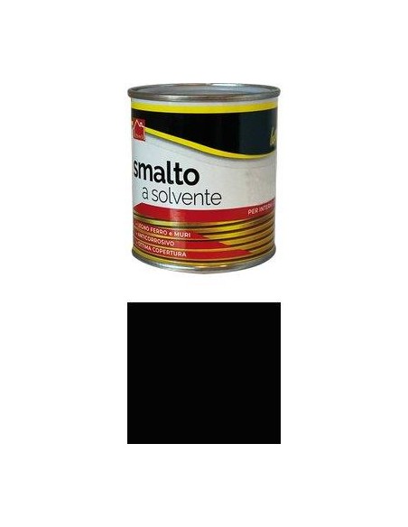 SMALTO A SOLVENTE HANDNERO LUCIDO RAL 9011 LT 2,5
