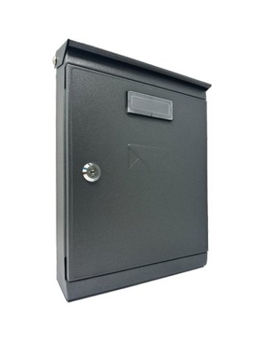 CASSETTA POSTA EVOLUZIONE ACCIAIO VERN ANTRACITE MM 220X75 H.MM 320