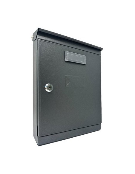CASSETTA POSTA EVOLUZIONE ACCIAIO VERN ANTRACITE MM 220X75 H.MM 320