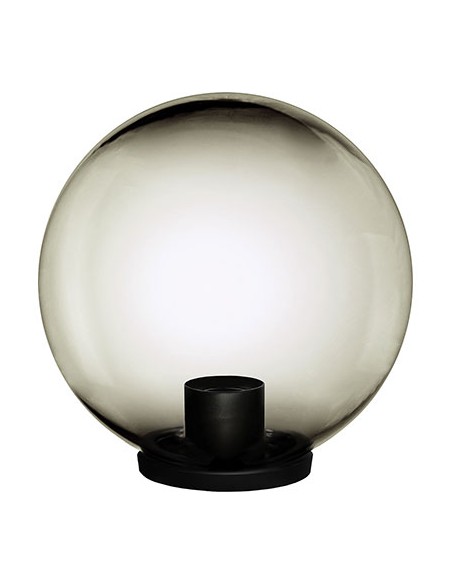 LAMPIONE GLOBO FUME CM 20 VOLT 230 MAX WATT  40 E27