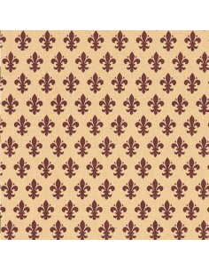 PLASTICA ADESIVA GIGLIO MARRONE 2060 ALKOR H.CM 45 L.MT 15