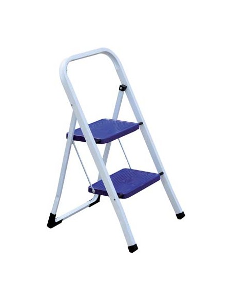 SGABELLO ALADINO DOMUS ACCIAIO VERNICIATO GRADINI 2 H.MM 450