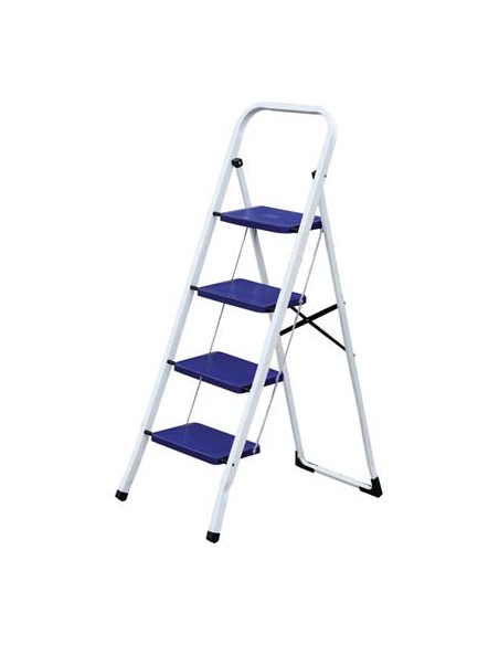 SGABELLO ALADINO DOMUS ACCIAIO VERNICIATO GRADINI 4 H.MM 900