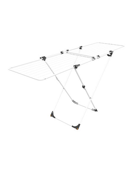 STENDINO DOBLE VILEDA ACCIAIO VERNICIATO ESTENSIBILE MT 22