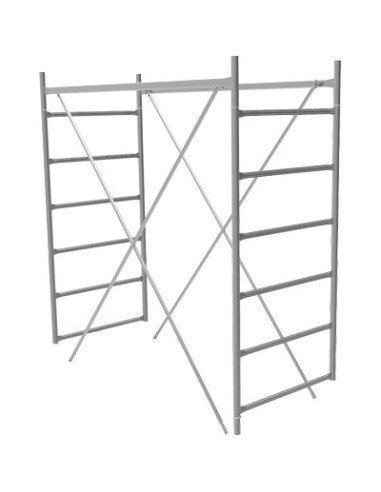 ALZATA X TRABATTELLO GRIM EU 75 MARCHETTI ACCIAIO ZINCATO CM 165X76 H. CM 90