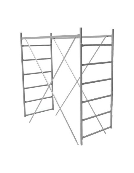 ALZATA X TRABATTELLO GRIM EU 75 MARCHETTI ACCIAIO ZINCATO CM 165X76 H. CM 90