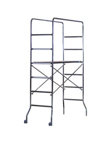 TRABATTELLO SUPERTRIO MARCHETTI ACCIAIO ZINCATO CM 169X65 H.CM 162/218
