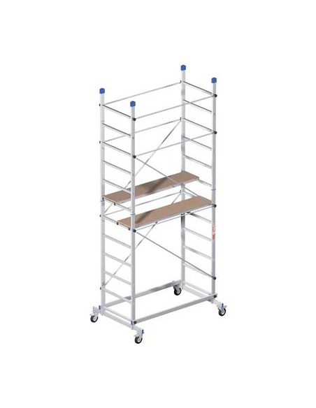 TRABATTELLO ZEUS MARCHETTI ALLUMINIO/LEGNO CM 157X70 H.CM 198/360