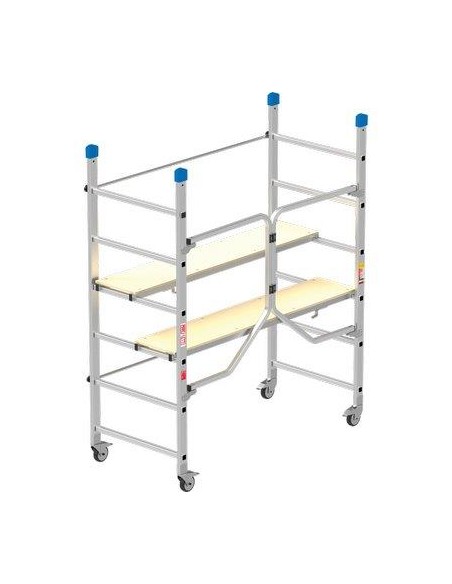 TRABATTELLO DINAMICO MARCHETTI ALLUMINIO RICHIUDIBILE CM 155-26X82 H.CM 110/188