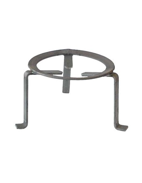 TREPPIEDE CALDARA CIRCOLARE ACCIAIO CM 20