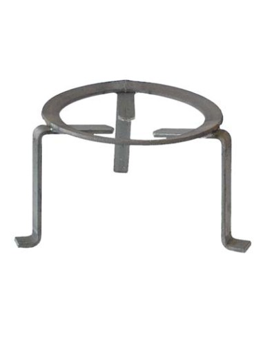TREPPIEDE CALDARA CIRCOLARE ACCIAIO CM 25