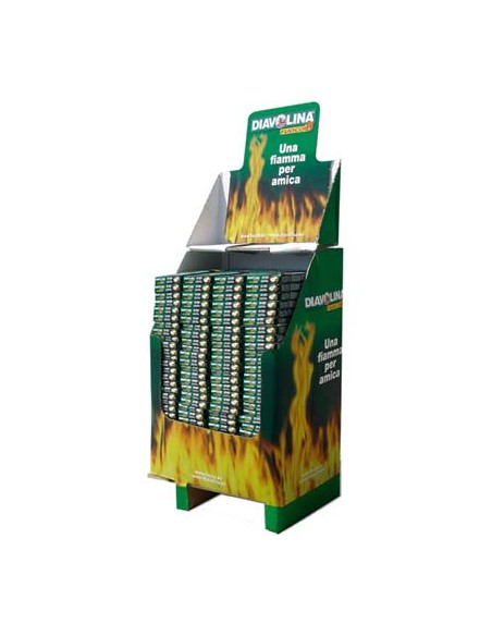 ACCENDIFUOCO DIAVOLINA FUOCO EXPO CUBETTI 40