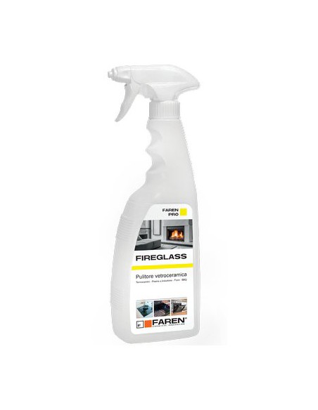 PULITORE VETRO SPRAY FIREGLASS FAREN ML 750