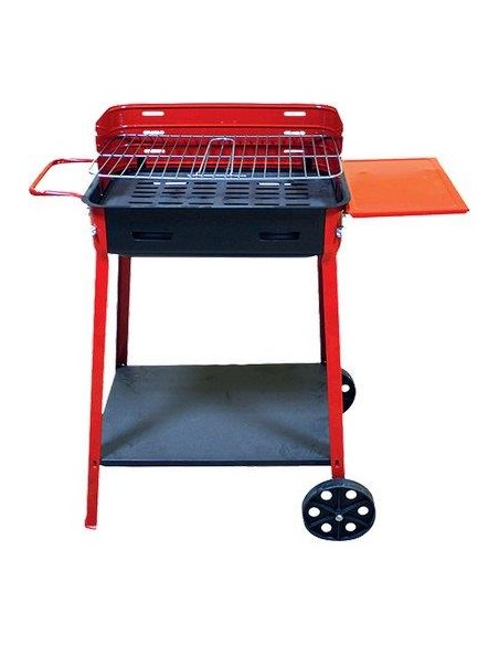 BARBECUE CARBONELLA + RUOTE FD CM 45X30 H.CM 85
