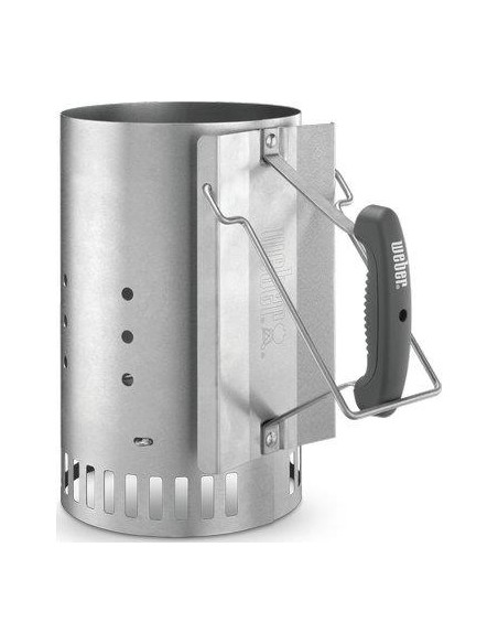 CIMINIERA ACCENDI CARBONELLA WEBER ACCIAIO CM 20,6 H.CM 31,8