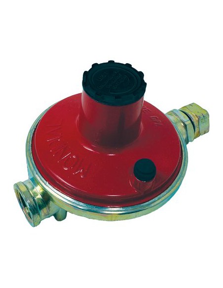 REGOLATORE GAS GPL BP TARATURA VARIABILE INTERNA KG/H 10 MBAR 30/60 + PORTAGOMMA GPL