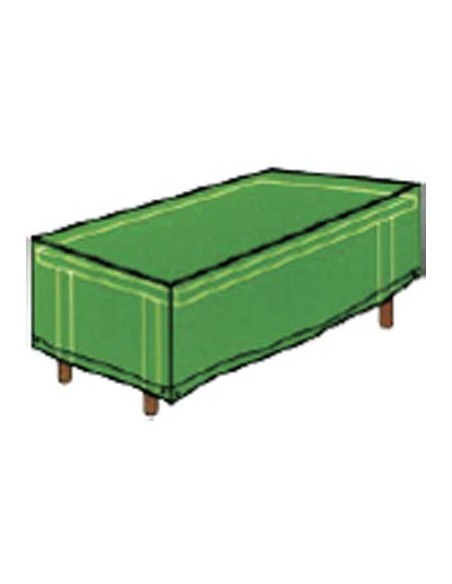 COPERTURA PESANTE X TAVOLO DOMUS PE VERDE CM 300X130 H.CM 90