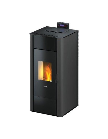 TERMO STUFA PELLET TESIS 22 IDRO FREEPOINT ANTRACITE KW 22,8 MM 510,5X520 H.MM 1100