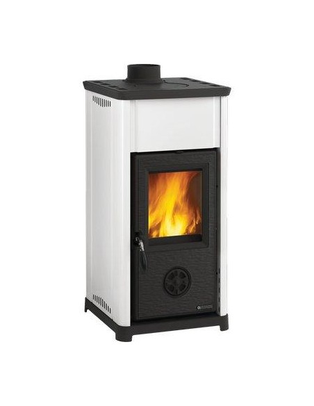 STUFA LEGNA TEA LA NORDICA BIANCO KW 6,6 MM 414X419 H.MM 832