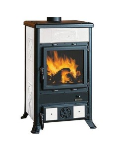 STUFA LEGNA ROSSELLA R1 BII LA NORDICA BIANCO KW 8,8 MM 578X586 H.MM 915