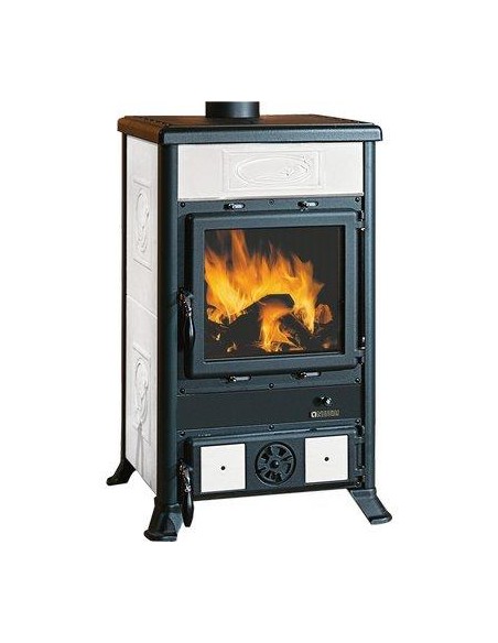 STUFA LEGNA ROSSELLA R1 BII LA NORDICA BIANCO KW 8,8 MM 578X586 H.MM 915