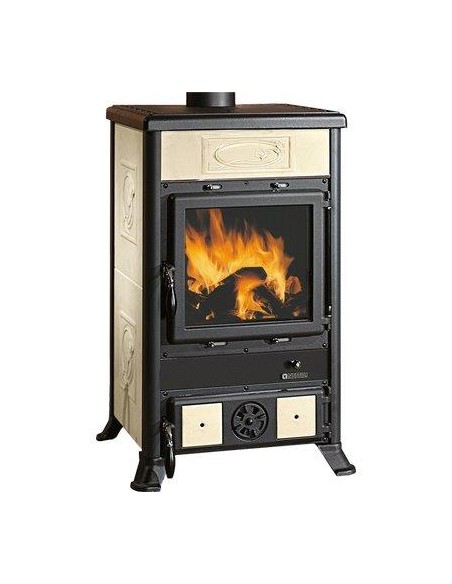 STUFA LEGNA ROSSELLA R1 BII LA NORDICA LIBERTY PANNA KW 8,8 MM 578X586 H.MM 915